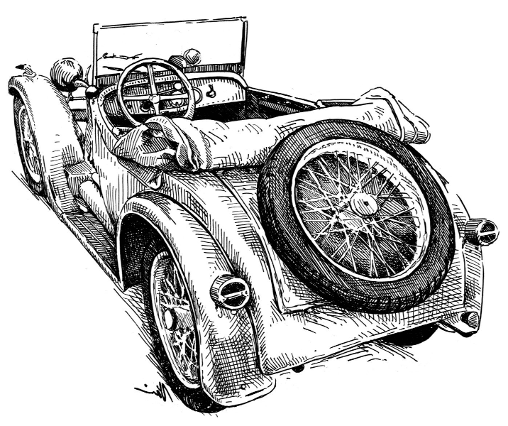 ENKA replica EV - rear view