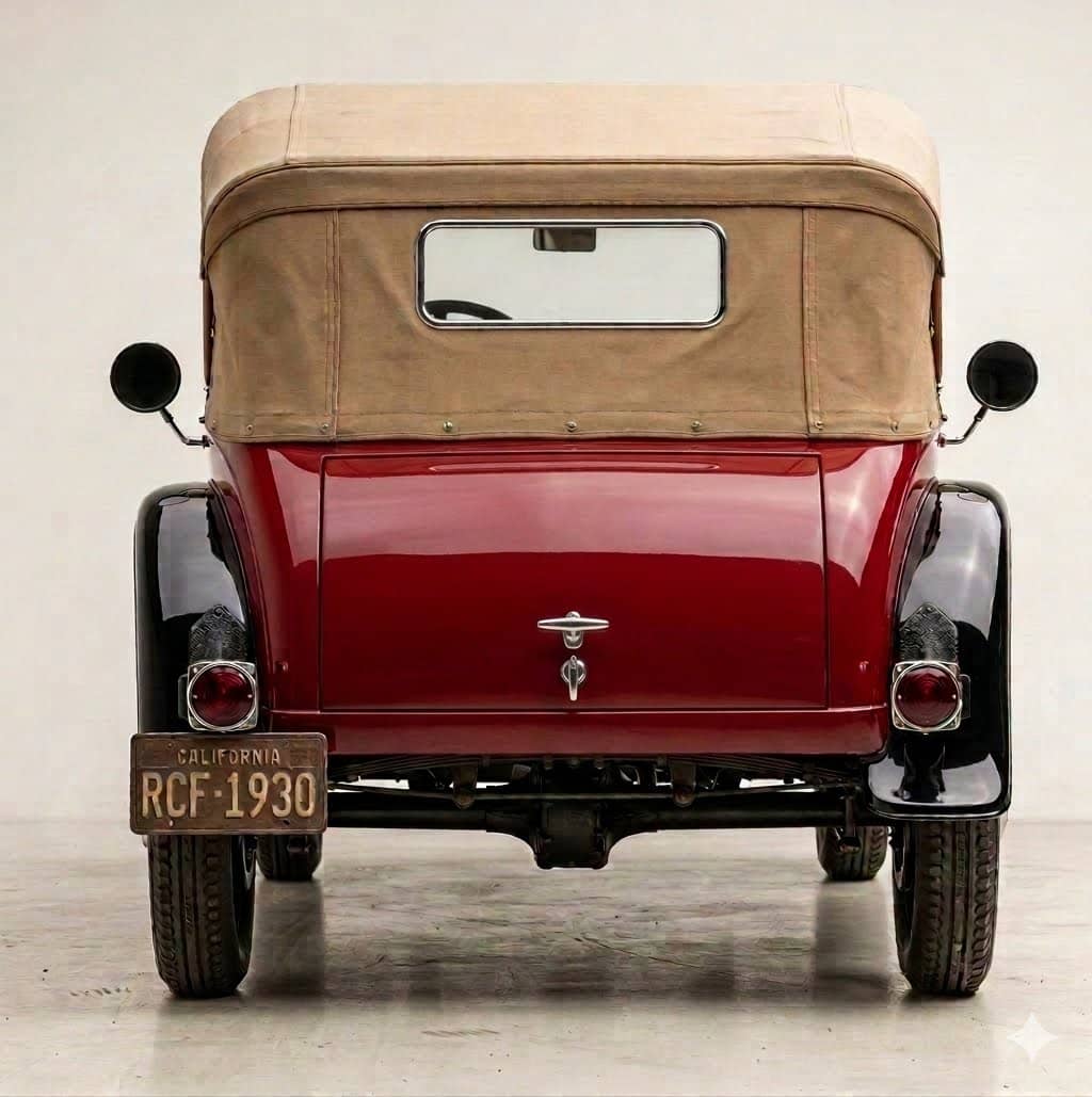 ENKA replica EV - Rear View