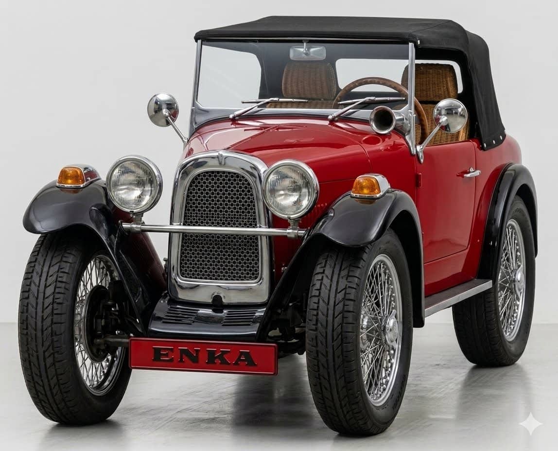 ENKA replica EV - Front 3/4 view